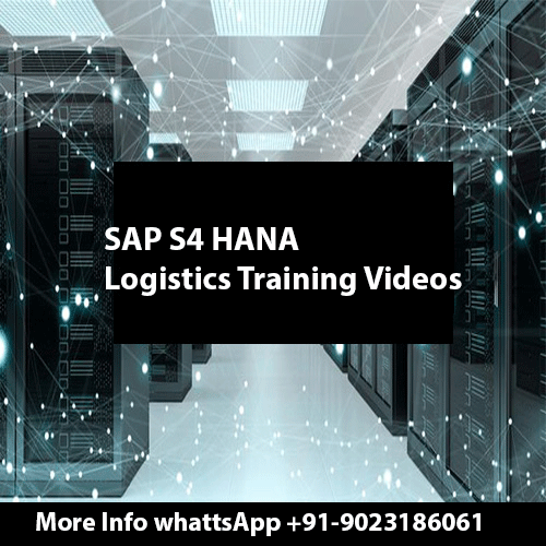 SAP S4 HANA Logistics Training Videos