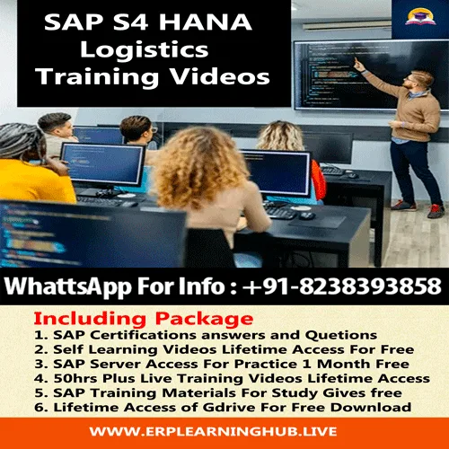 SAP S4 HANA Logistics Training Videos