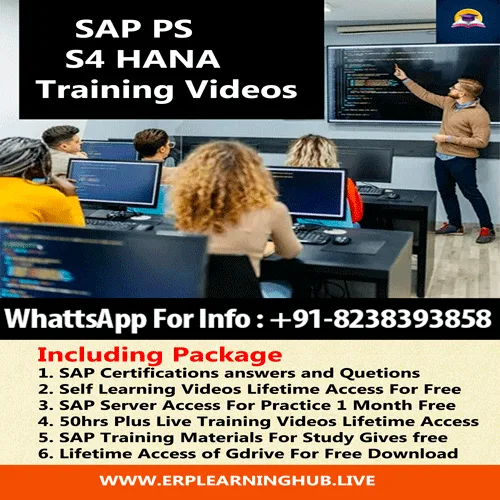 SAP PS S4 Hana Training Videos