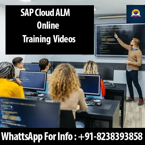 SAP Cloud ALM Online Training Videos