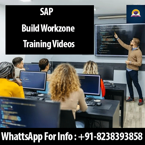 SAP Build Workzone Training Videos